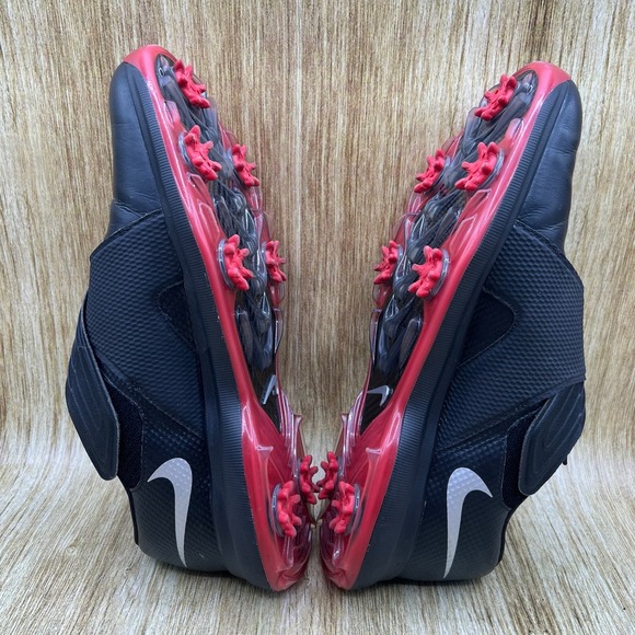 Nike TW '17 Tiger Woods 'Black' Men's Size 10.5 Golf Shoes Spikes 880955-001 - Picture 7 of 10